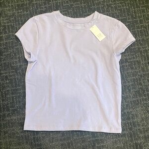 GAP Kids Light Purple Short Sleeve Tee